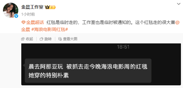 那不勒斯(女)vVs 帕尔马(女)_金晨走红毯穿着朴素的原因曝光:去阿那亚玩临时被抓去走红毯